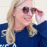 [Freyrs] Weston Sunglasses in Pink Pearl/Brown - The Pink Pineapple 850
