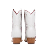 FSU Shorty Ivory Leather Gameday Boots - The Pink Pineapple 850