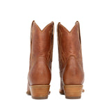 FSU Shorty Tan Leather Gameday Boots - The Pink Pineapple 850