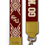 FSU Spirit Ikat Designer Purse Strap - The Pink Pineapple 850