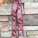 FSU Spirit Ikat Designer Purse Strap - The Pink Pineapple 850