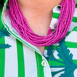 Fuchsia Fiesta Necklace - The Pink Pineapple 850