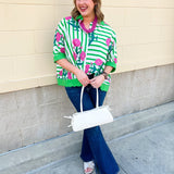 Fuchsia Fiesta Necklace - The Pink Pineapple 850