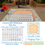 Gainesville Florida UF Gator Gameday Mahjong Mat - PREORDER - The Pink Pineapple 850