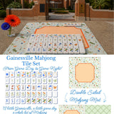 Gainesville Florida UF Gator Gameday Mahjong Mat - PREORDER - The Pink Pineapple 850