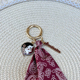 Game Day Bandana Bag Charm – FSU Seminoles - The Pink Pineapple 850