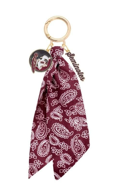 Game Day Bandana Bag Charm – FSU Seminoles - PREORDER - The Pink Pineapple 850
