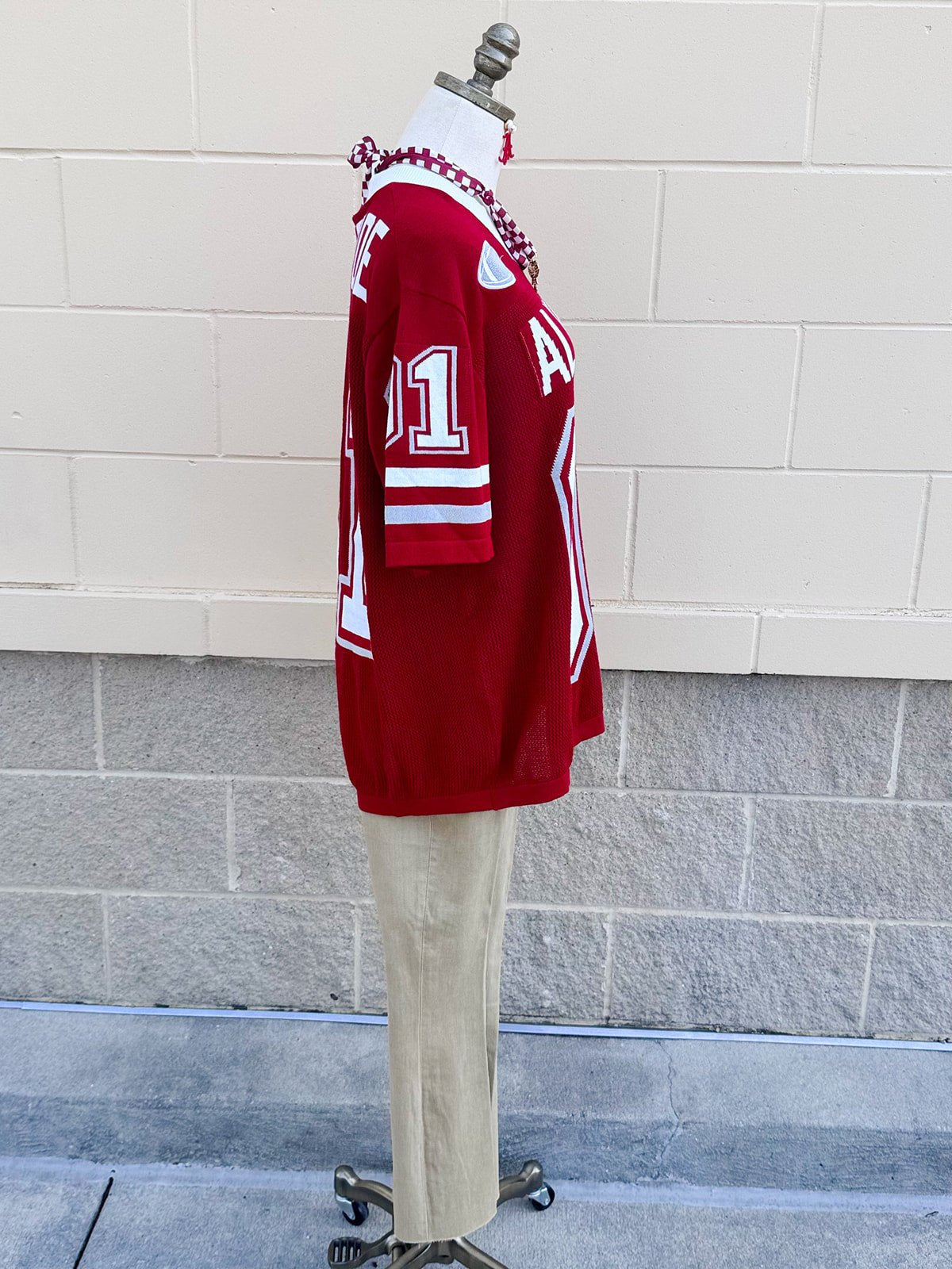 [Gameday Social] Alabama Sideline Sweater Top - The Pink Pineapple 850