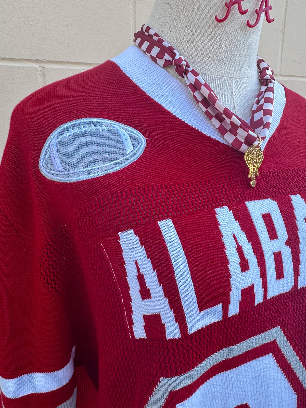 [Gameday Social] Alabama Sideline Sweater Top - The Pink Pineapple 850
