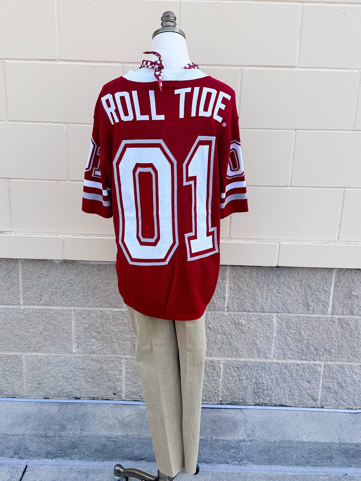 [Gameday Social] Alabama Sideline Sweater Top - The Pink Pineapple 850