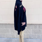 [Gameday Social] FSU Patchwork Crewneck - The Pink Pineapple 850