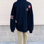 [Gameday Social] FSU Patchwork Crewneck - The Pink Pineapple 850
