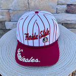 [Gameday Social] FSU Pinstripe Hat - The Pink Pineapple 850