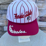 [Gameday Social] FSU Pinstripe Hat - The Pink Pineapple 850