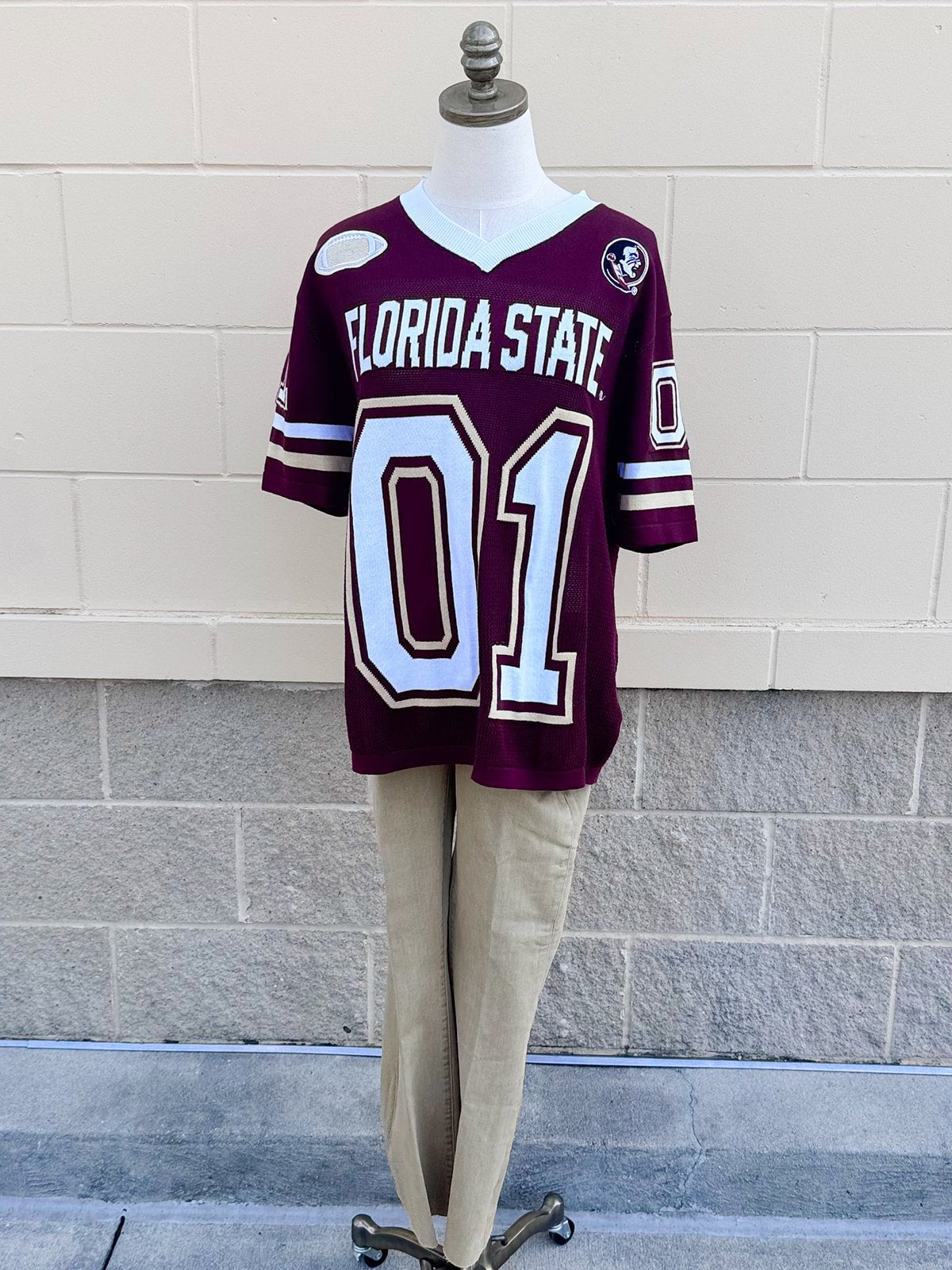 [Gameday Social] FSU Sideline Sweater Top - The Pink Pineapple 850