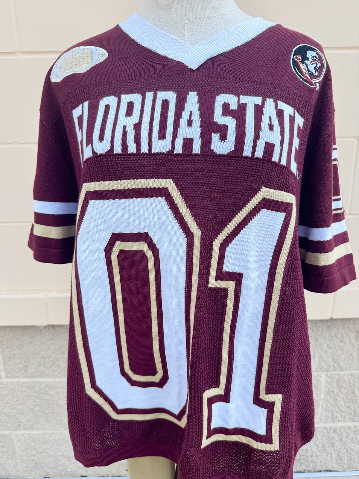 [Gameday Social] FSU Sideline Sweater Top - The Pink Pineapple 850
