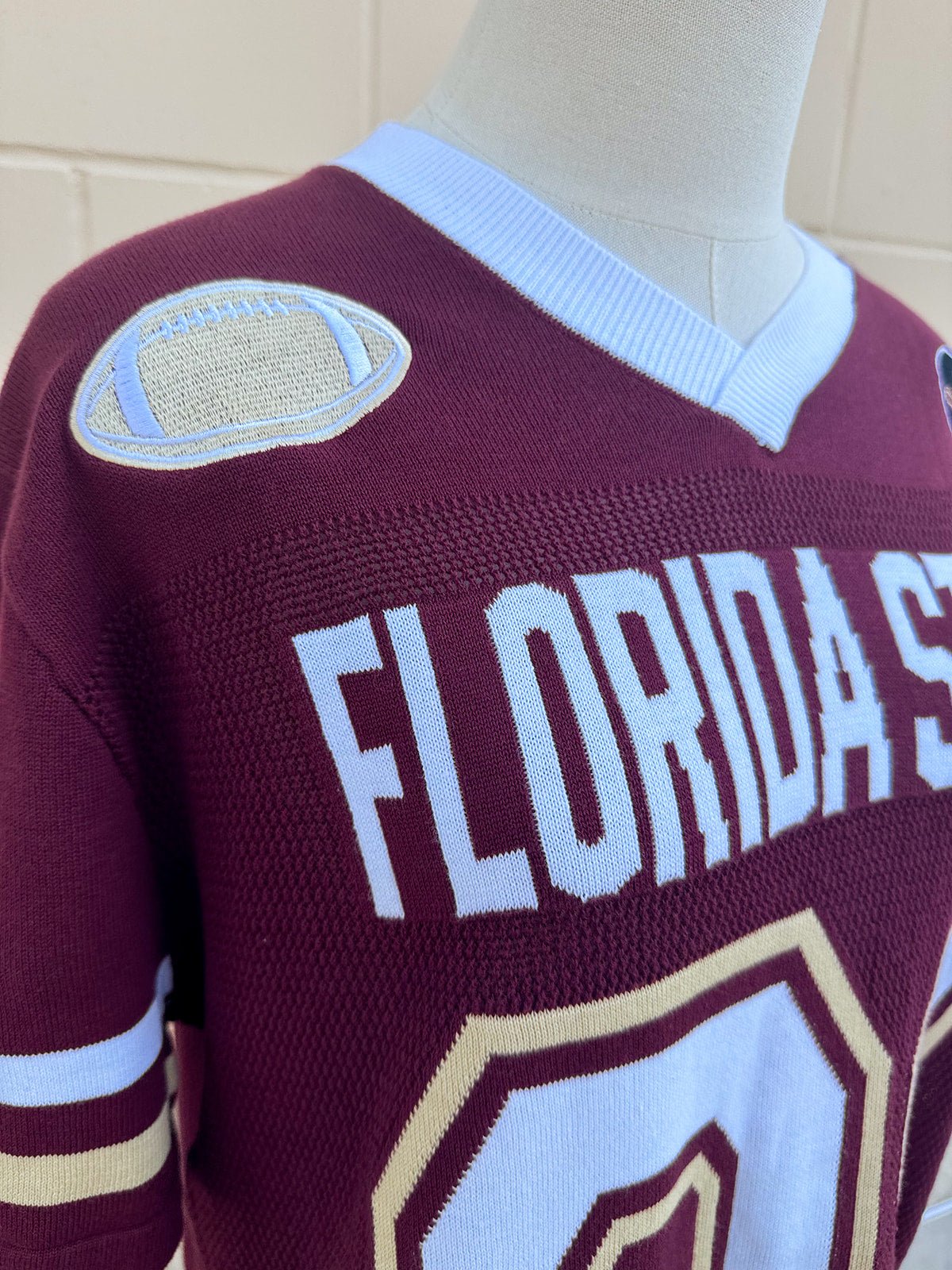 [Gameday Social] FSU Sideline Sweater Top - The Pink Pineapple 850