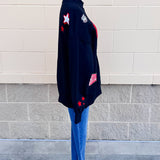 [Gameday Social] Georgia Patchwork Crewneck - The Pink Pineapple 850