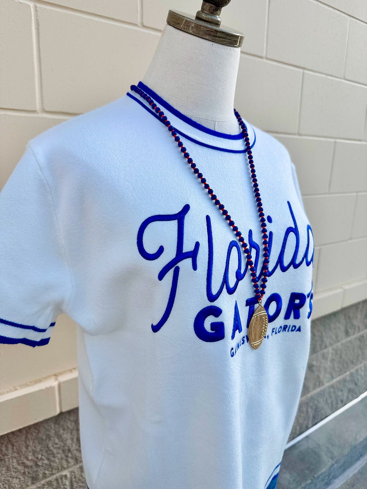 [Gameday Social] Legacy Script Florida Sweater Top - The Pink Pineapple 850