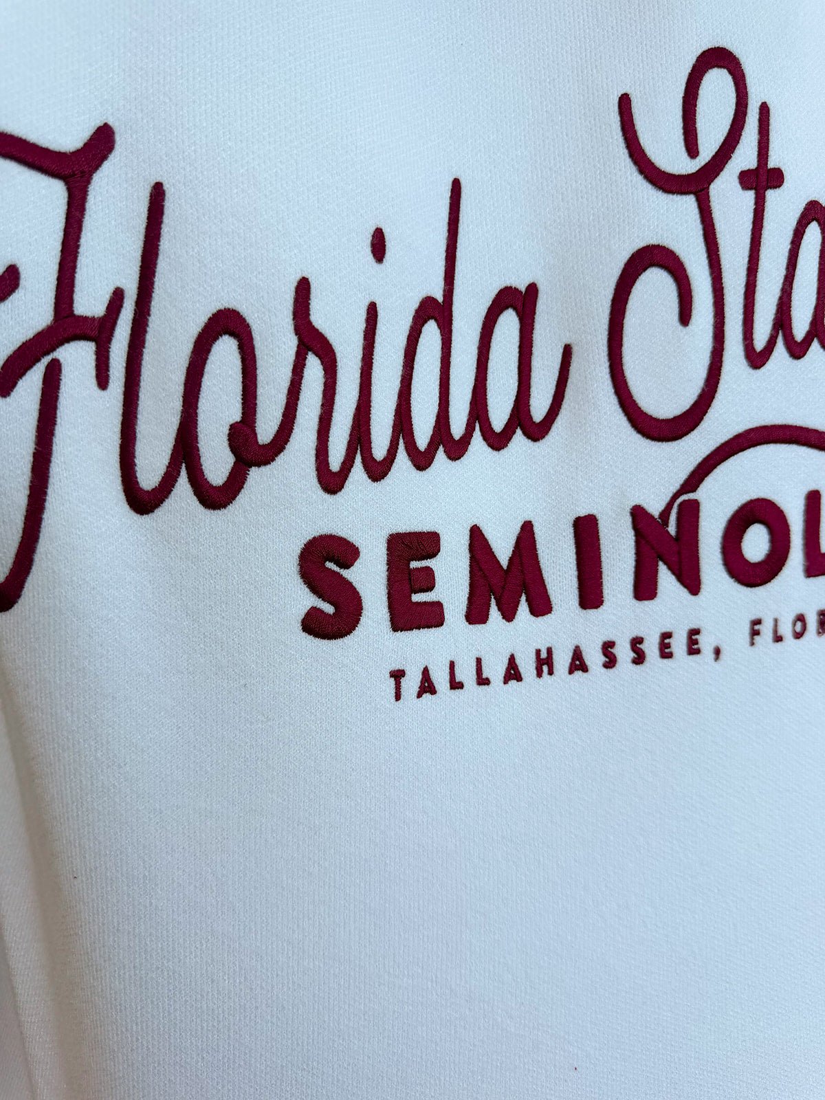 [Gameday Social] Legacy Script FSU Sweater Top - The Pink Pineapple 850