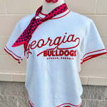 [Gameday Social] Legacy Script Georgia Sweater Top - The Pink Pineapple 850
