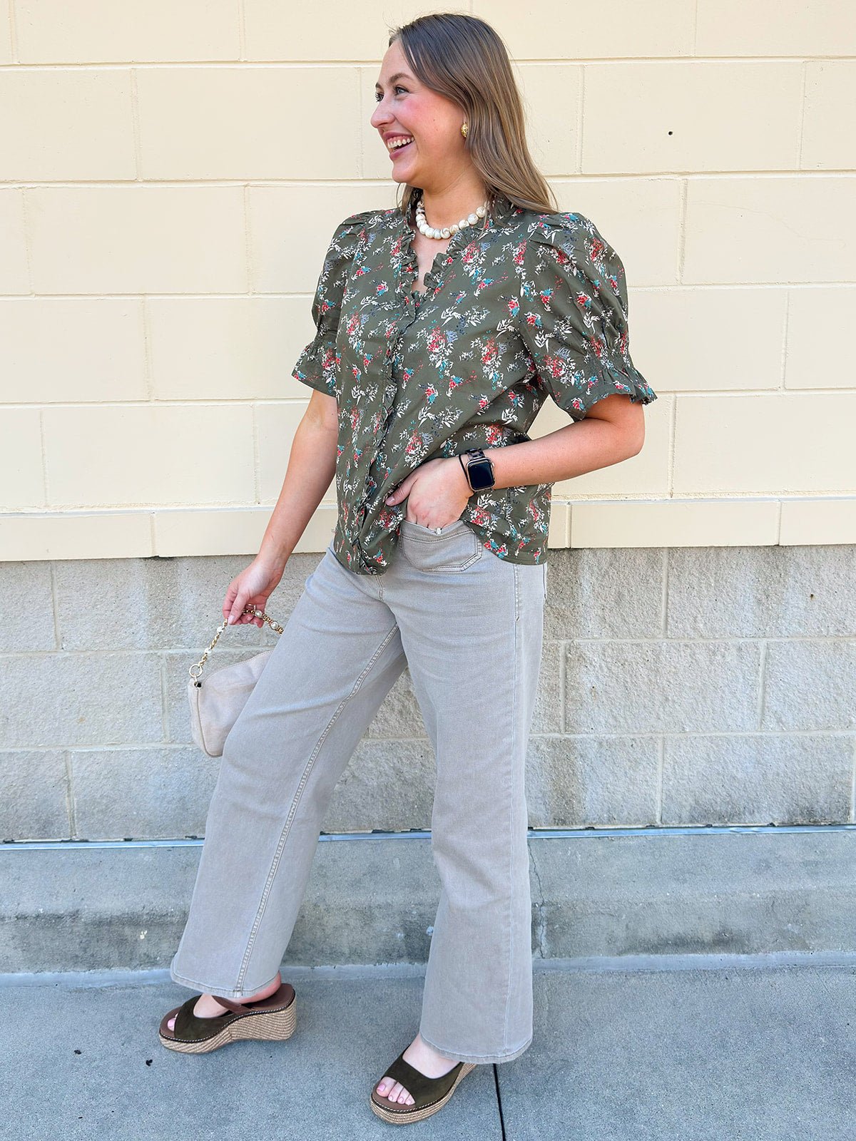 Garden Muse Blouse - The Pink Pineapple 850