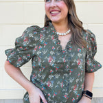 Garden Muse Blouse - The Pink Pineapple 850