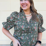 Garden Muse Blouse - The Pink Pineapple 850