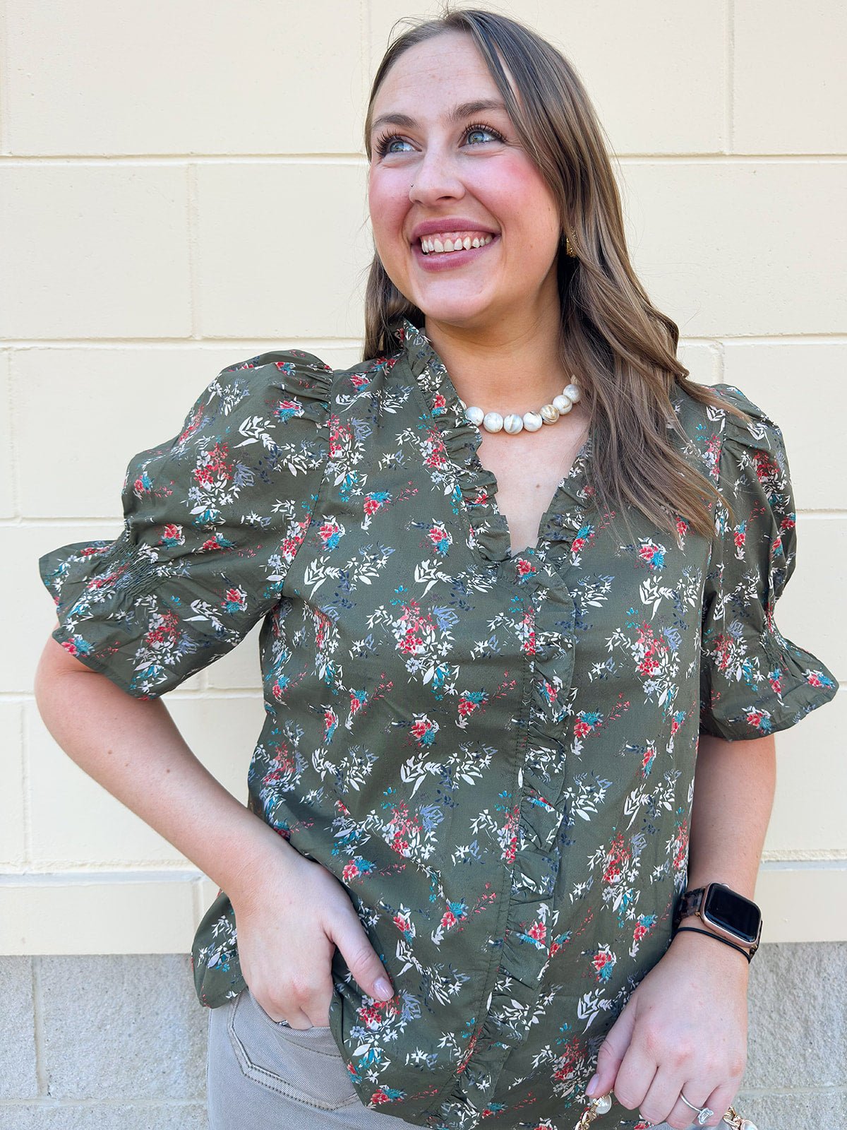 Garden Muse Blouse - The Pink Pineapple 850