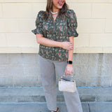 Garden Muse Blouse - The Pink Pineapple 850