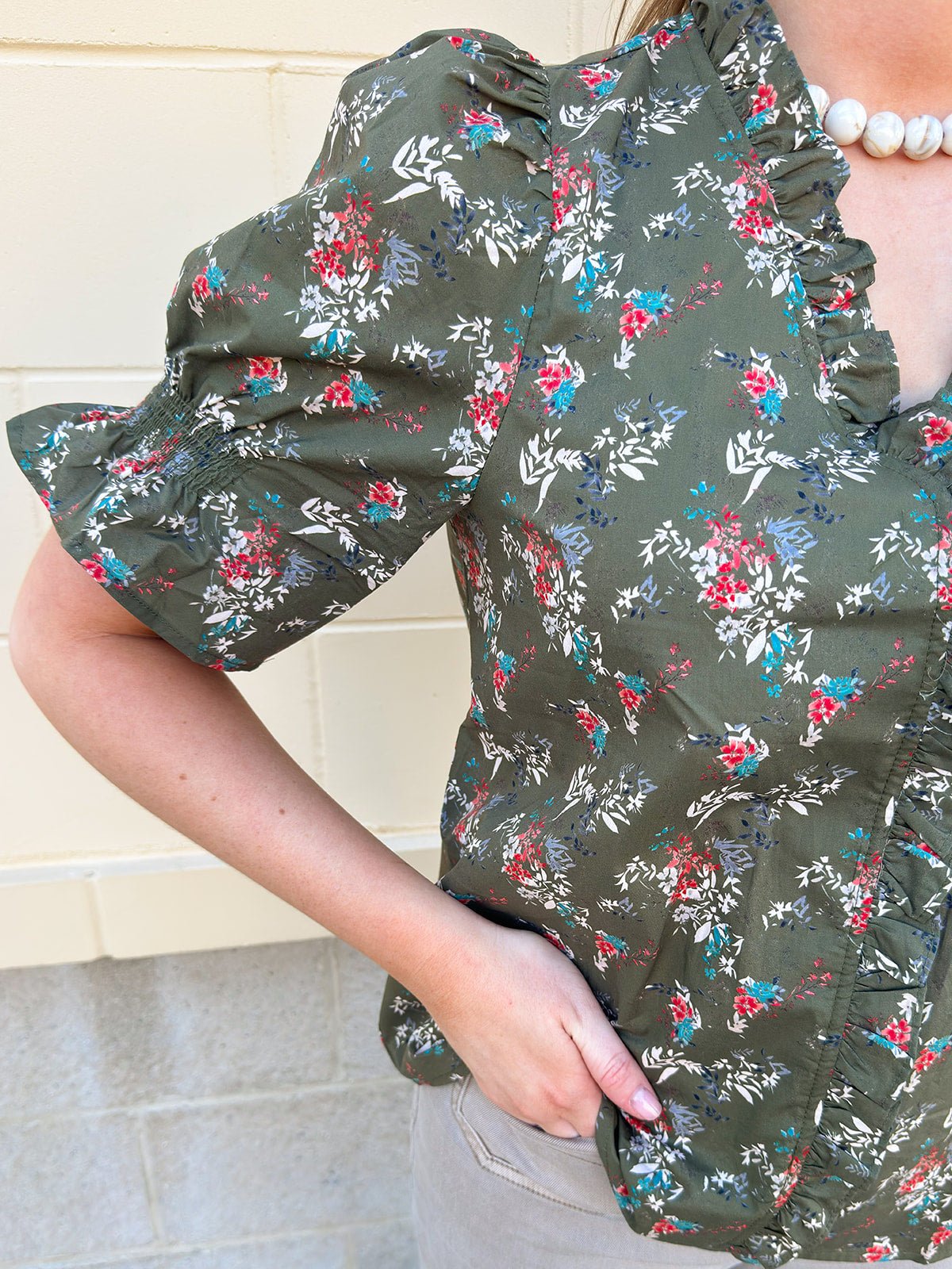 Garden Muse Blouse - The Pink Pineapple 850
