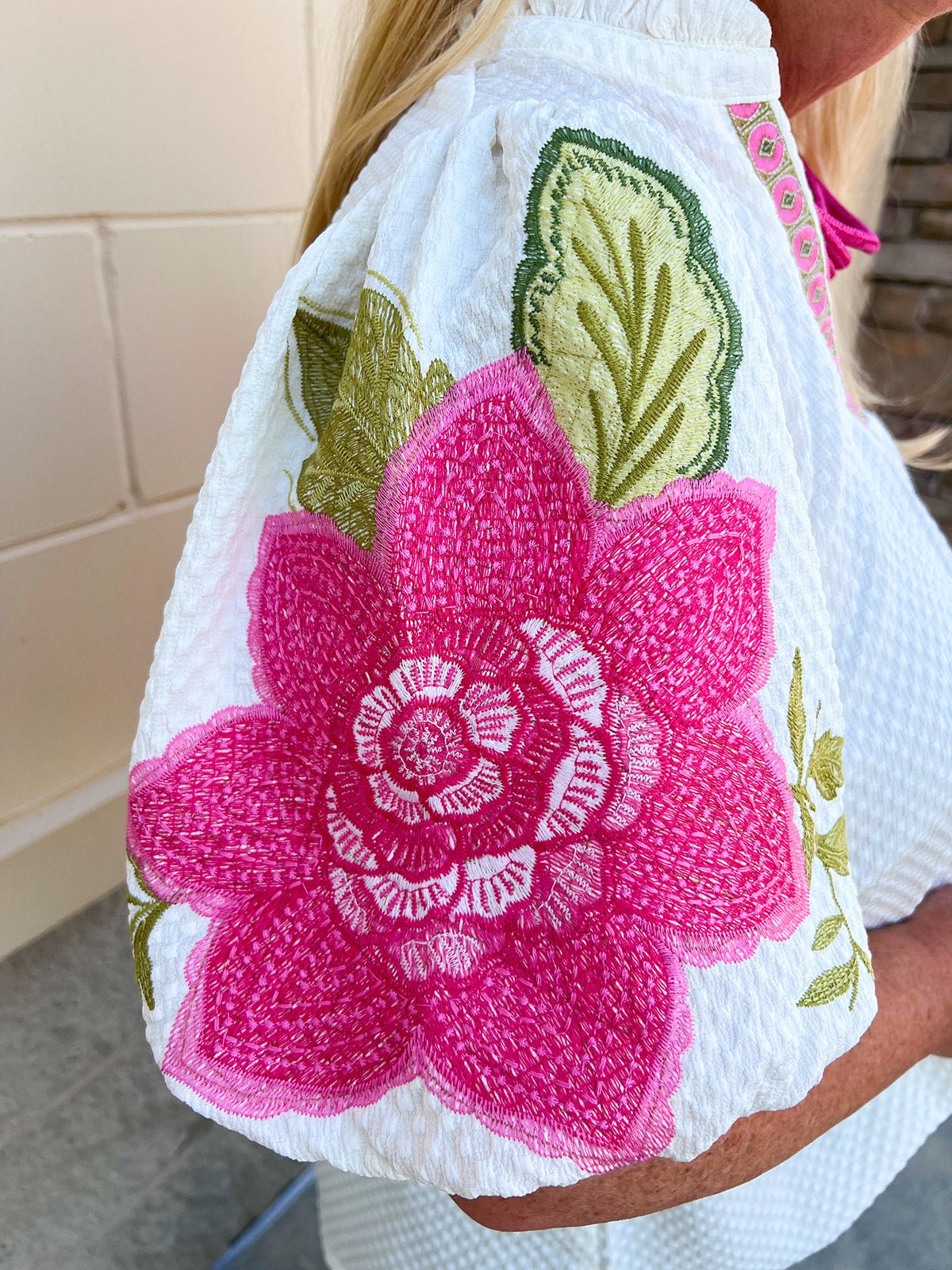 Garden Party Bloom Blouse - The Pink Pineapple 850