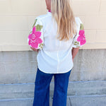 Garden Party Bloom Blouse - The Pink Pineapple 850