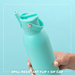 Garden Party Flip + Sip Bottle 26oz - The Pink Pineapple 850