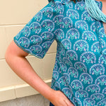 Garden Soirée Blouse - The Pink Pineapple 850