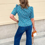 Garden Soirée Blouse - The Pink Pineapple 850