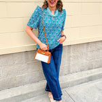 Garden Soirée Blouse - The Pink Pineapple 850