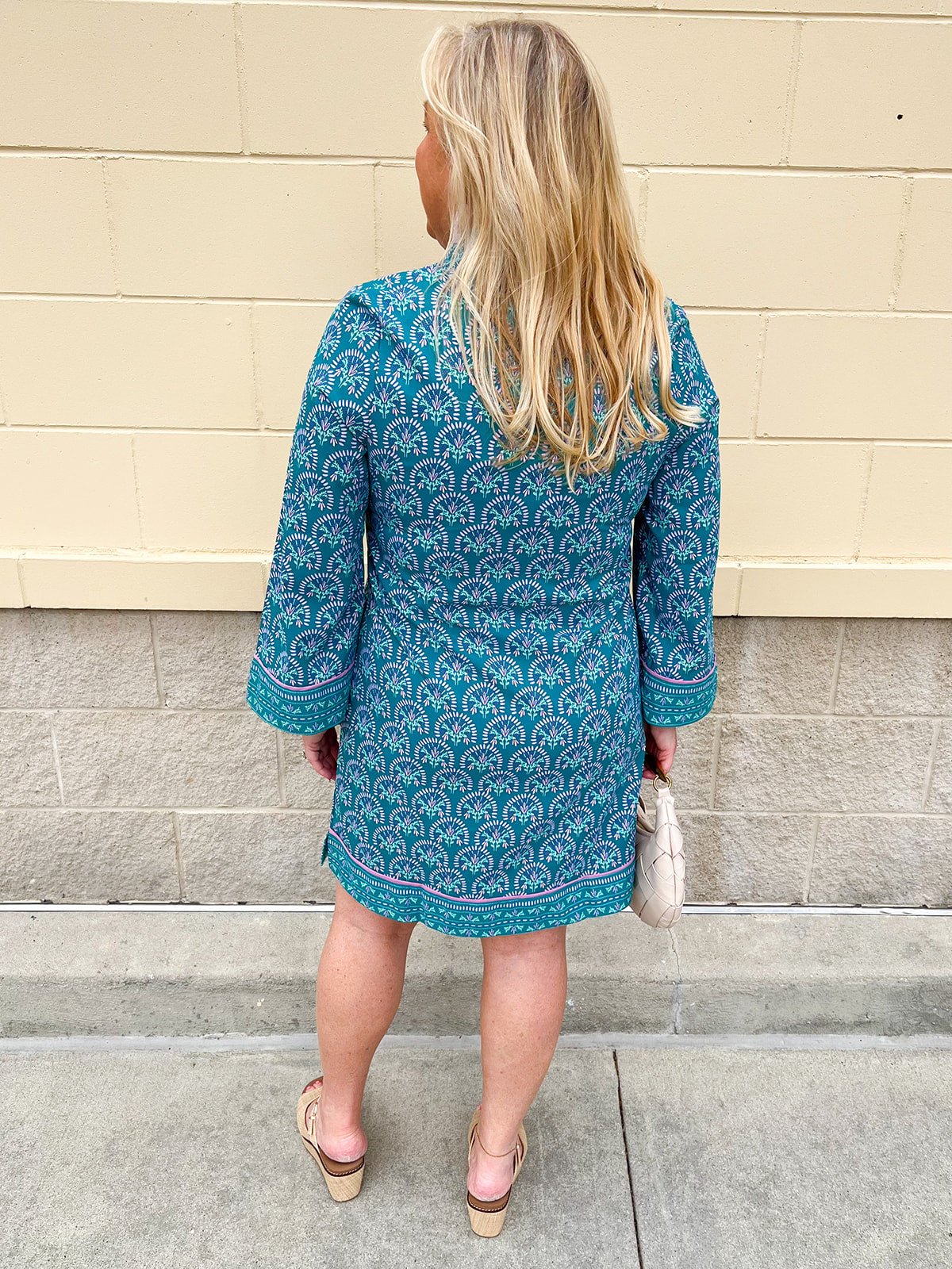 Garden Soirée Mini Dress - The Pink Pineapple 850
