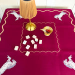 Garnet Gallop Mahjong Mat - The Pink Pineapple 850
