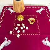 Garnet Gallop Mahjong Mat - The Pink Pineapple 850