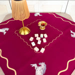 Garnet Gallop Mahjong Mat - The Pink Pineapple 850