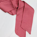 Garnet Gleam Skinny Game Day Scarf - The Pink Pineapple 850