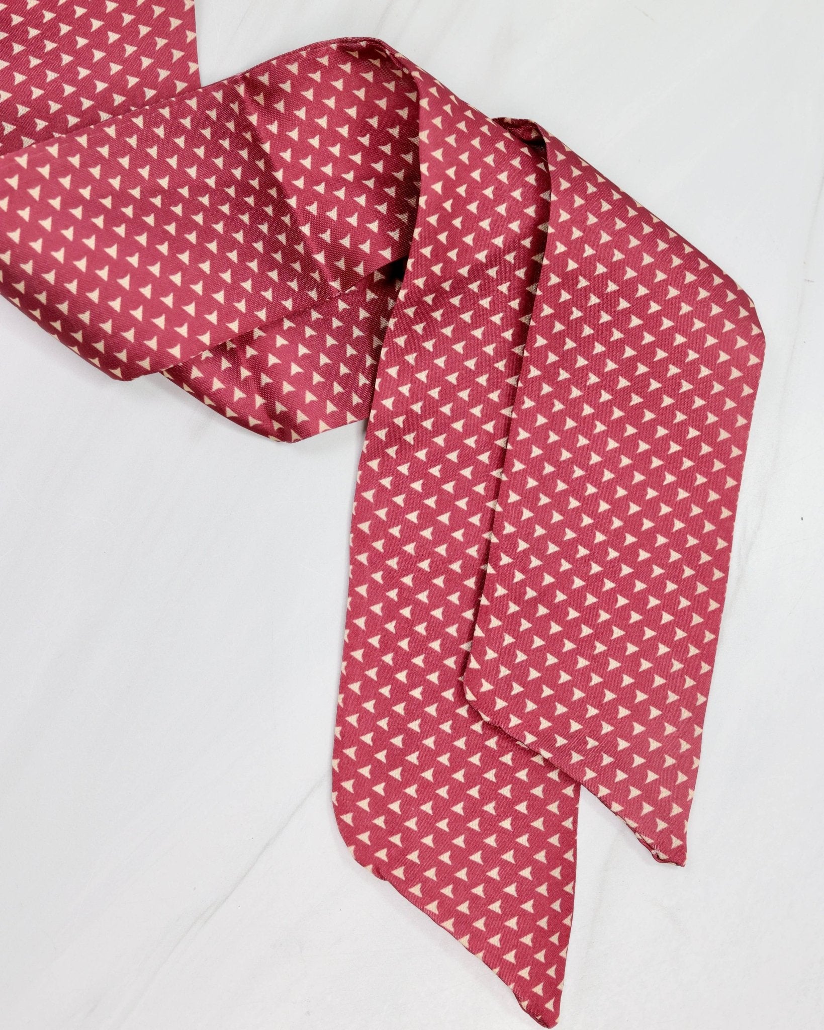 Garnet Gleam Skinny Game Day Scarf - The Pink Pineapple 850