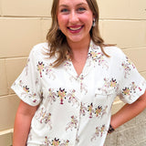 Garnet & Gold Heirloom Pajama Set - The Pink Pineapple 850