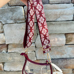Garnet Noir Tapestry Bag Strap - The Pink Pineapple 850