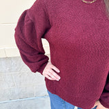 Garnet Reverie Knit Top - The Pink Pineapple 850