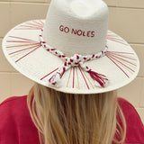 Garnet Spirit Wide Brim Fedora - The Pink Pineapple 850