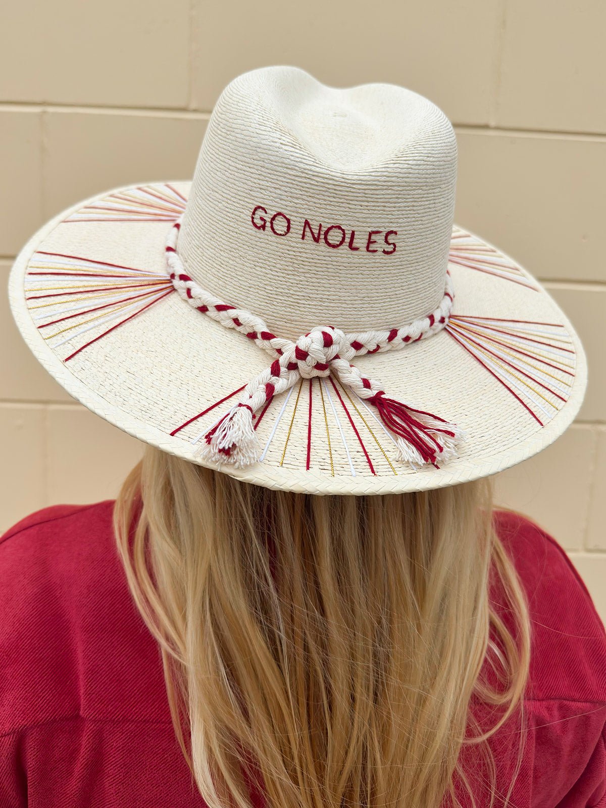 Garnet Spirit Wide Brim Fedora - The Pink Pineapple 850
