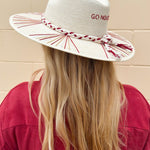 Garnet Spirit Wide Brim Fedora - The Pink Pineapple 850