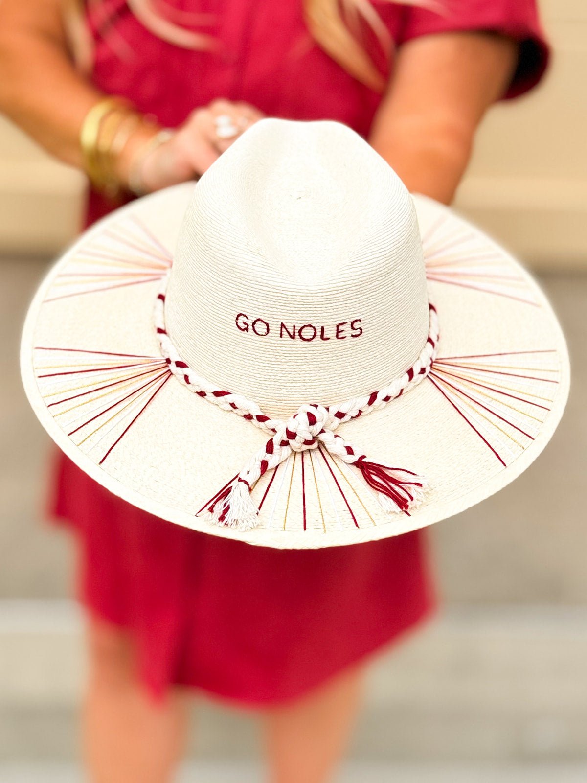 Garnet Spirit Wide Brim Fedora - The Pink Pineapple 850